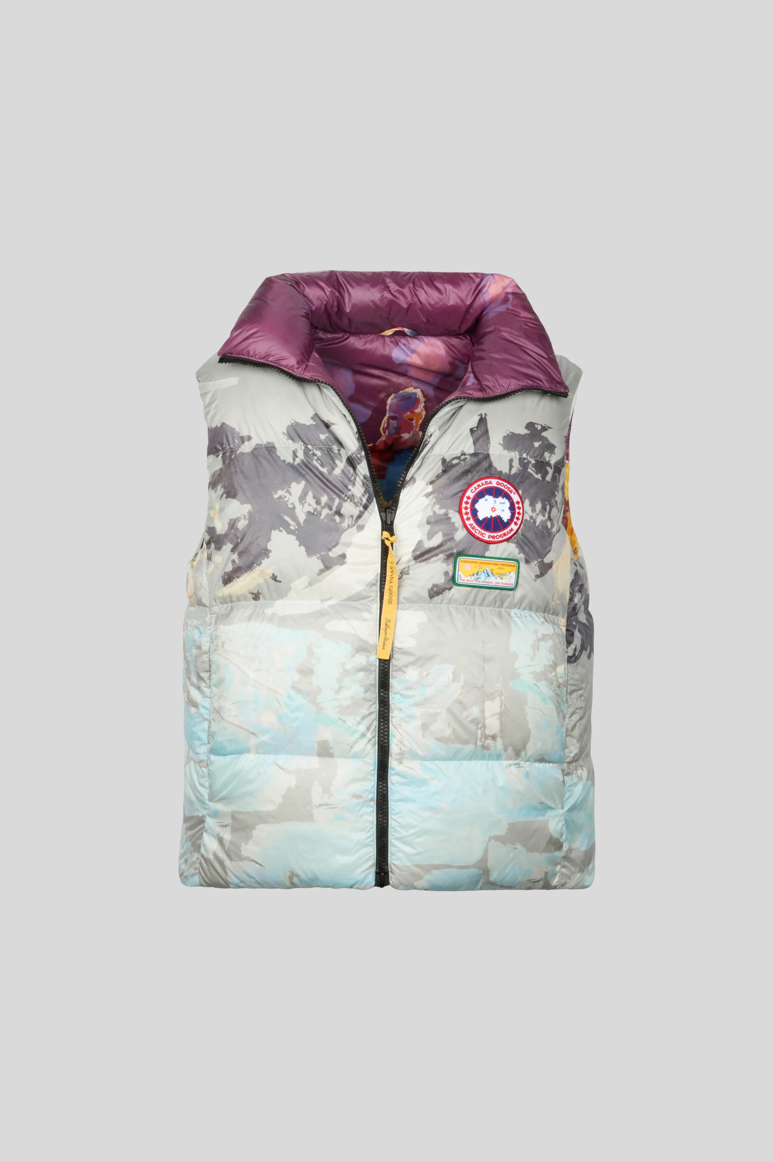Reversible Puffer Vest for KidSuper