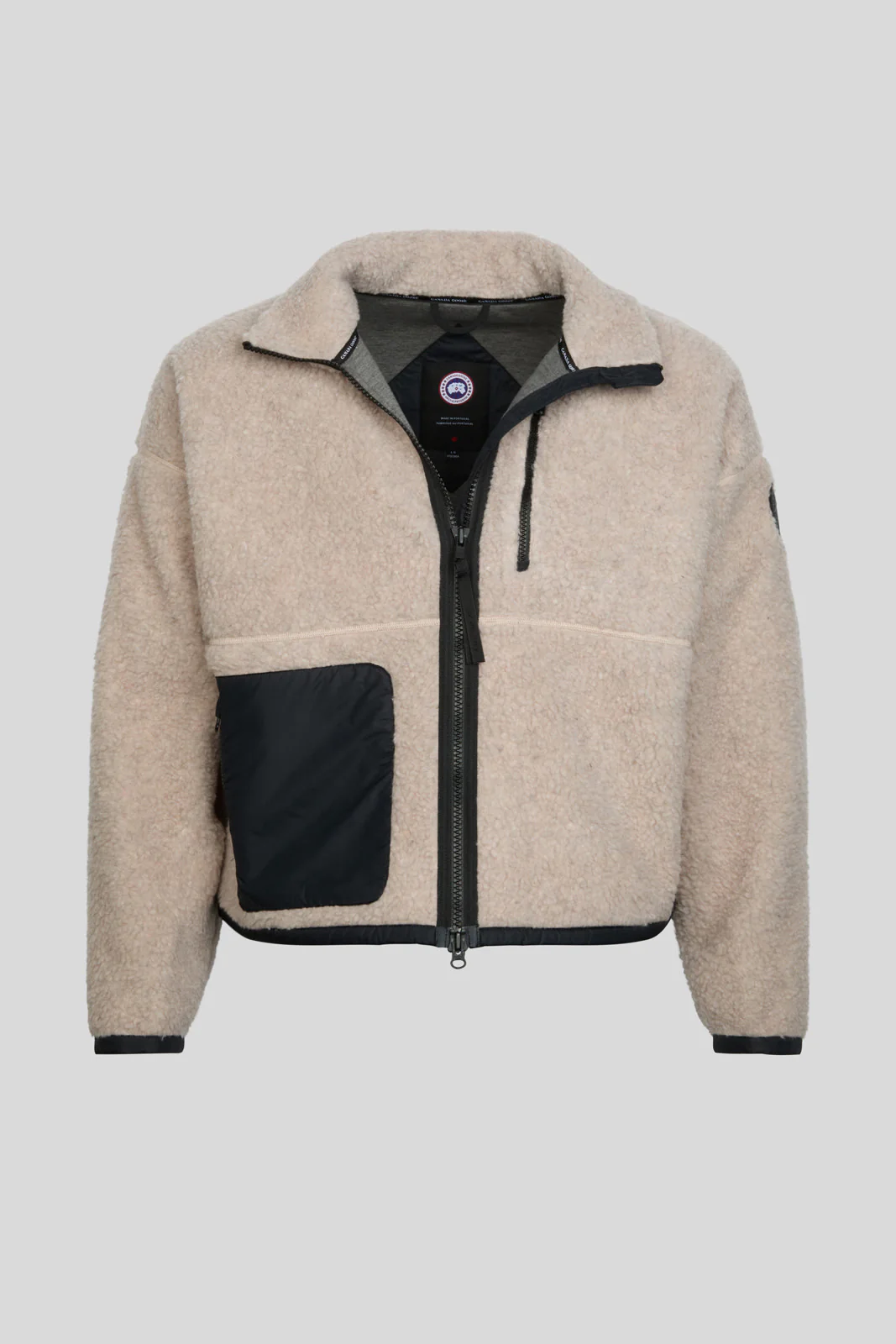 Simcoe Zip Up Fleece Sweater Black Label