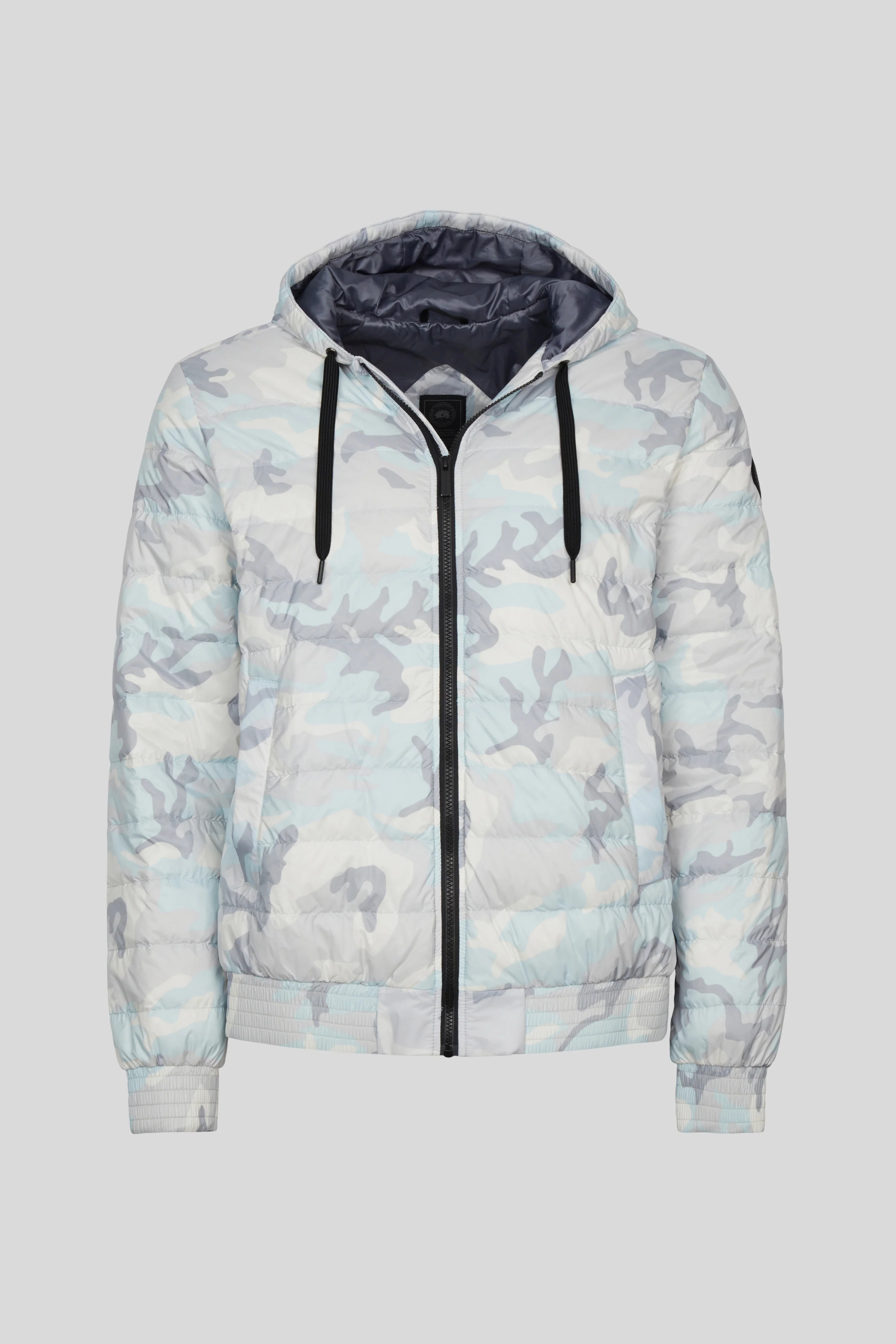Men's Sydney Down Hoody Black Label Print