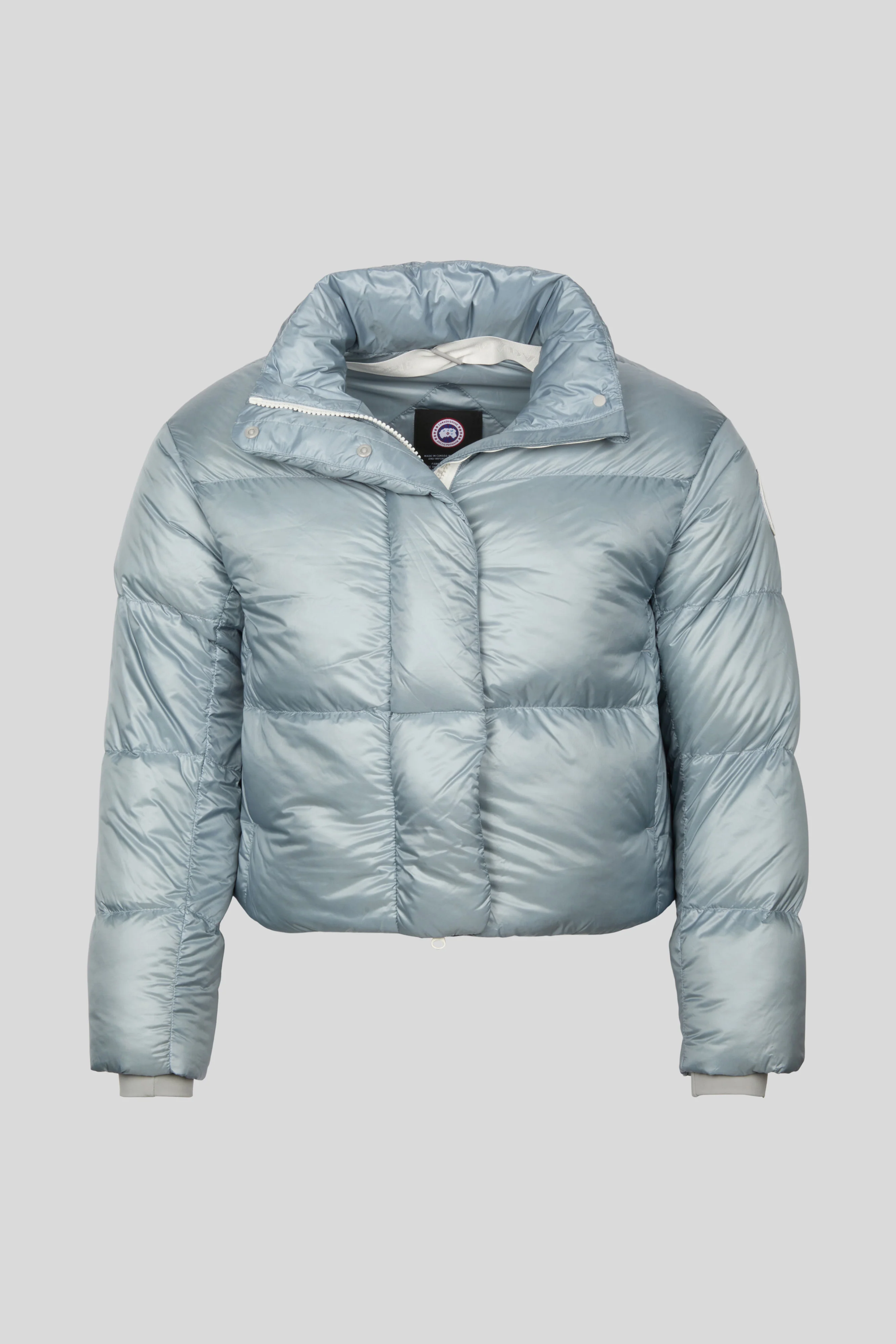 Cypress Cropped Puffer White Label