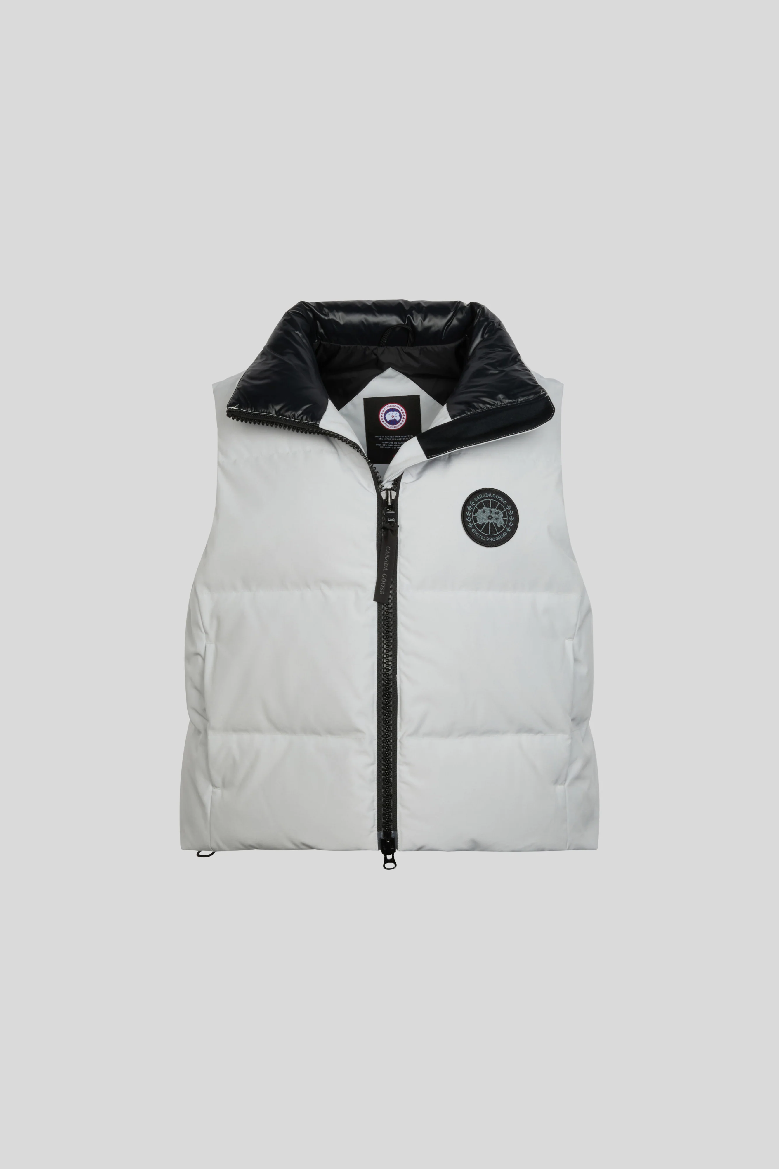 Grandview Cropped Vest Black Label