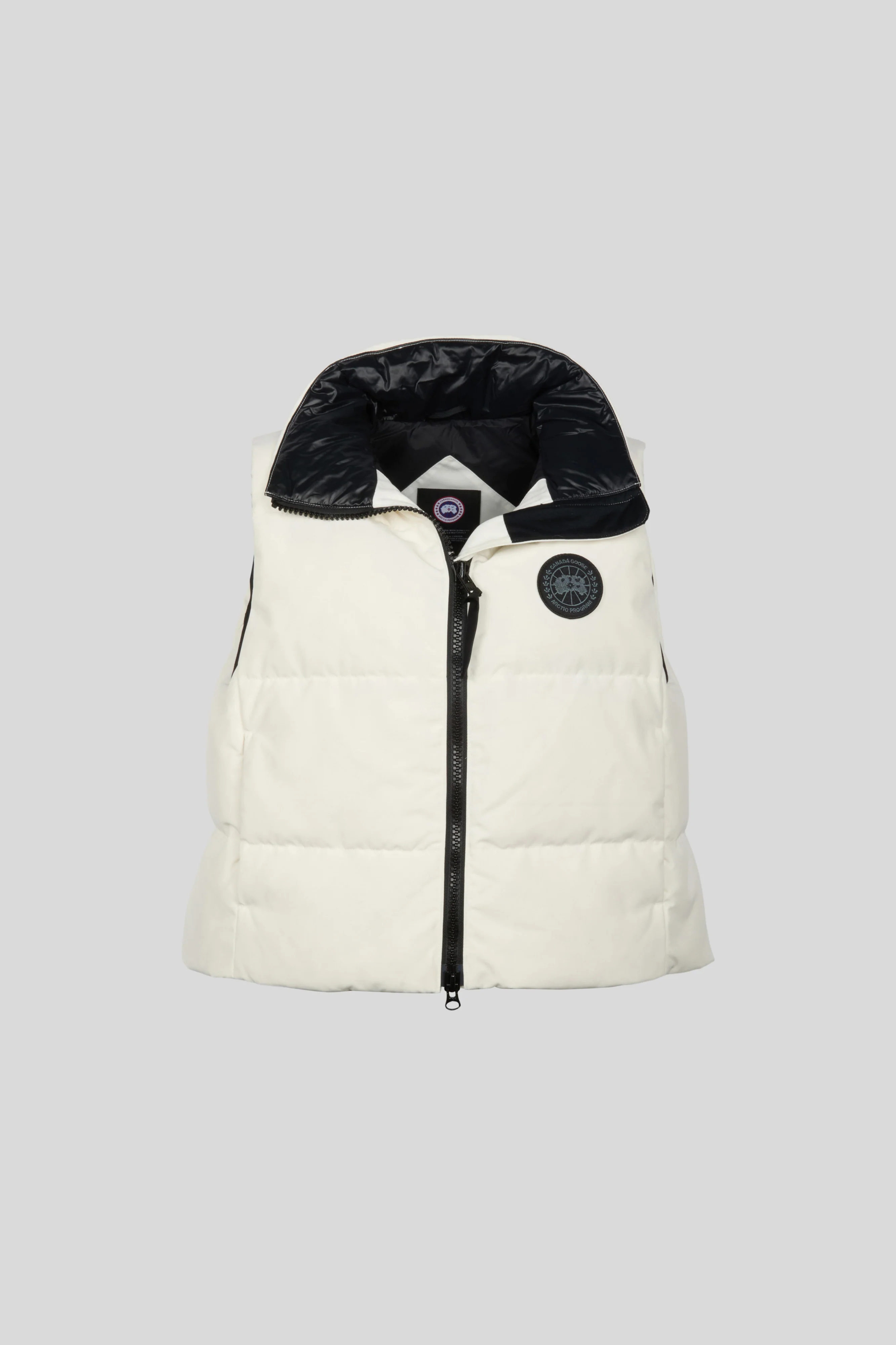 Grandview Cropped Vest Black Label