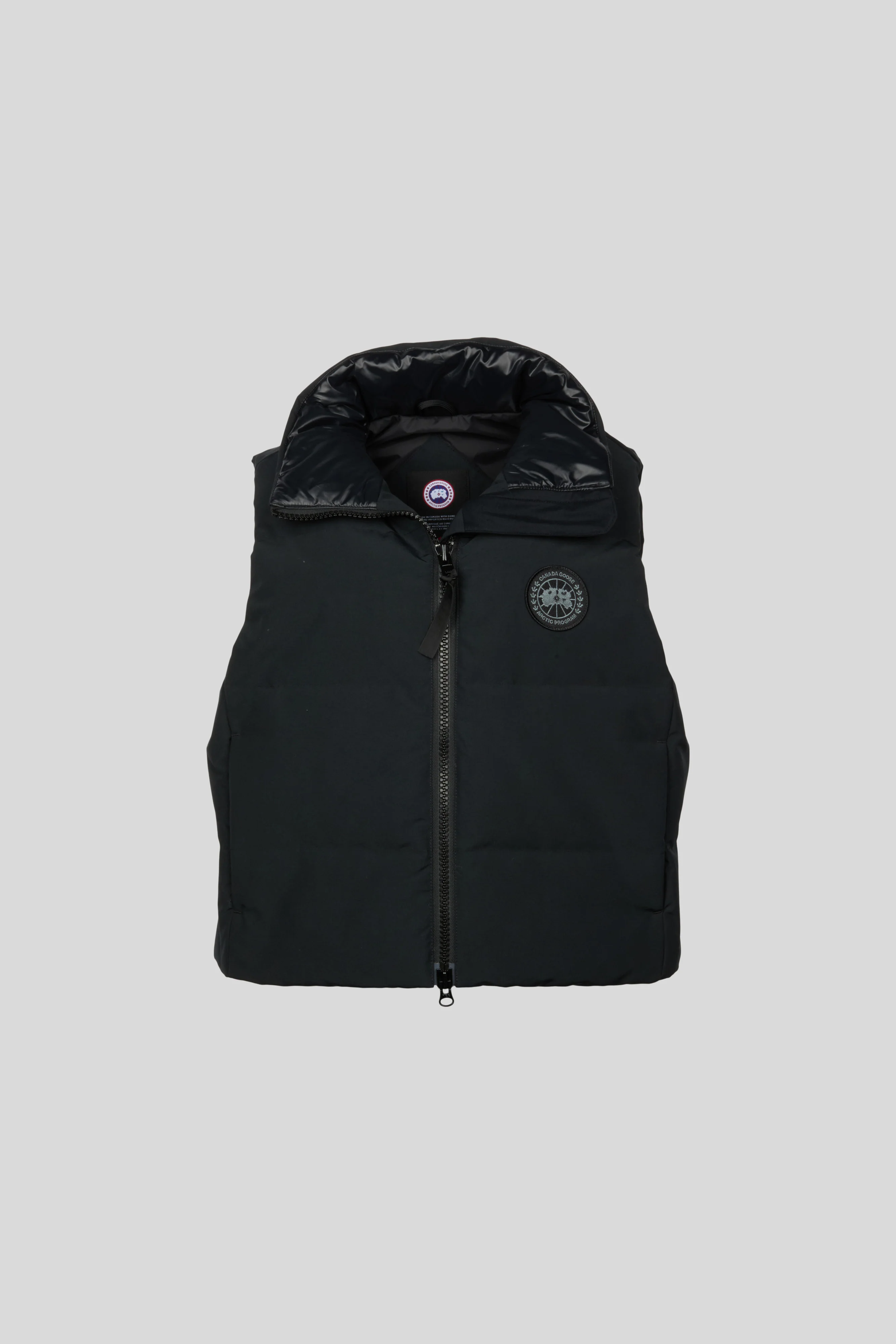 Grandview Cropped Vest Black Label