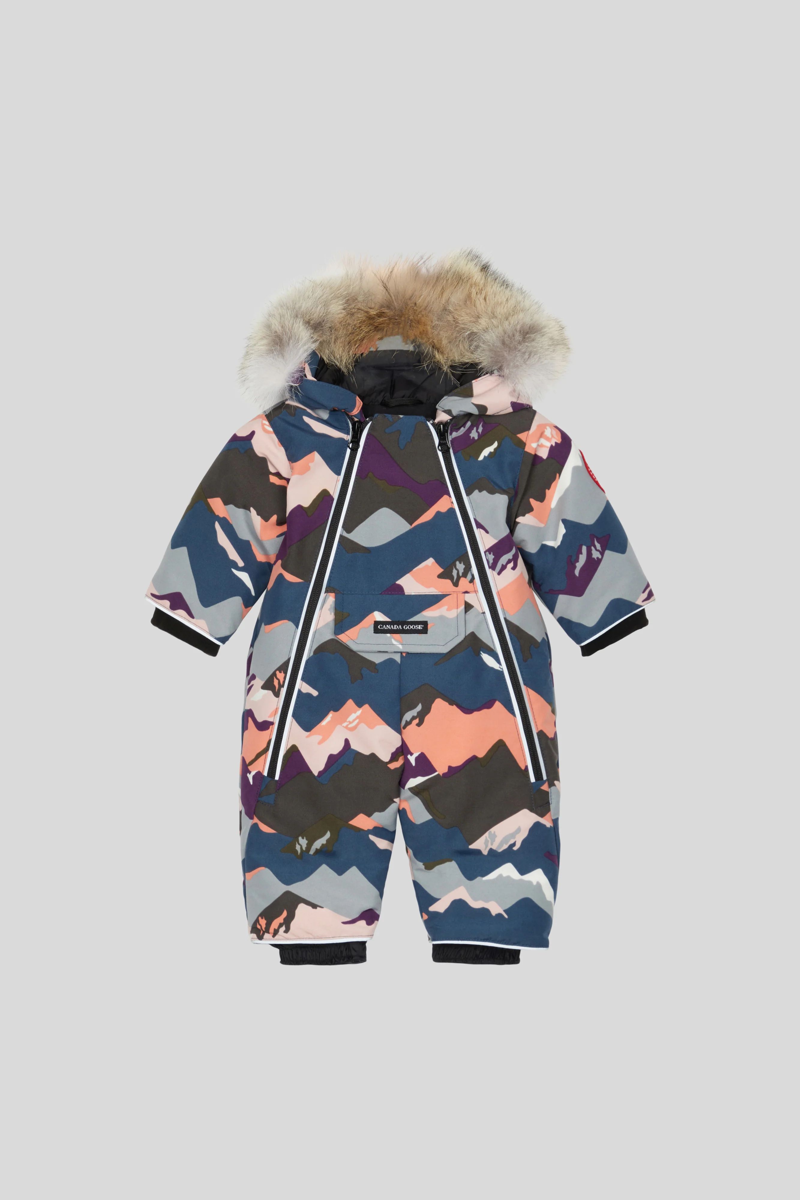 Baby Lamb Snowsuit Print Heritage