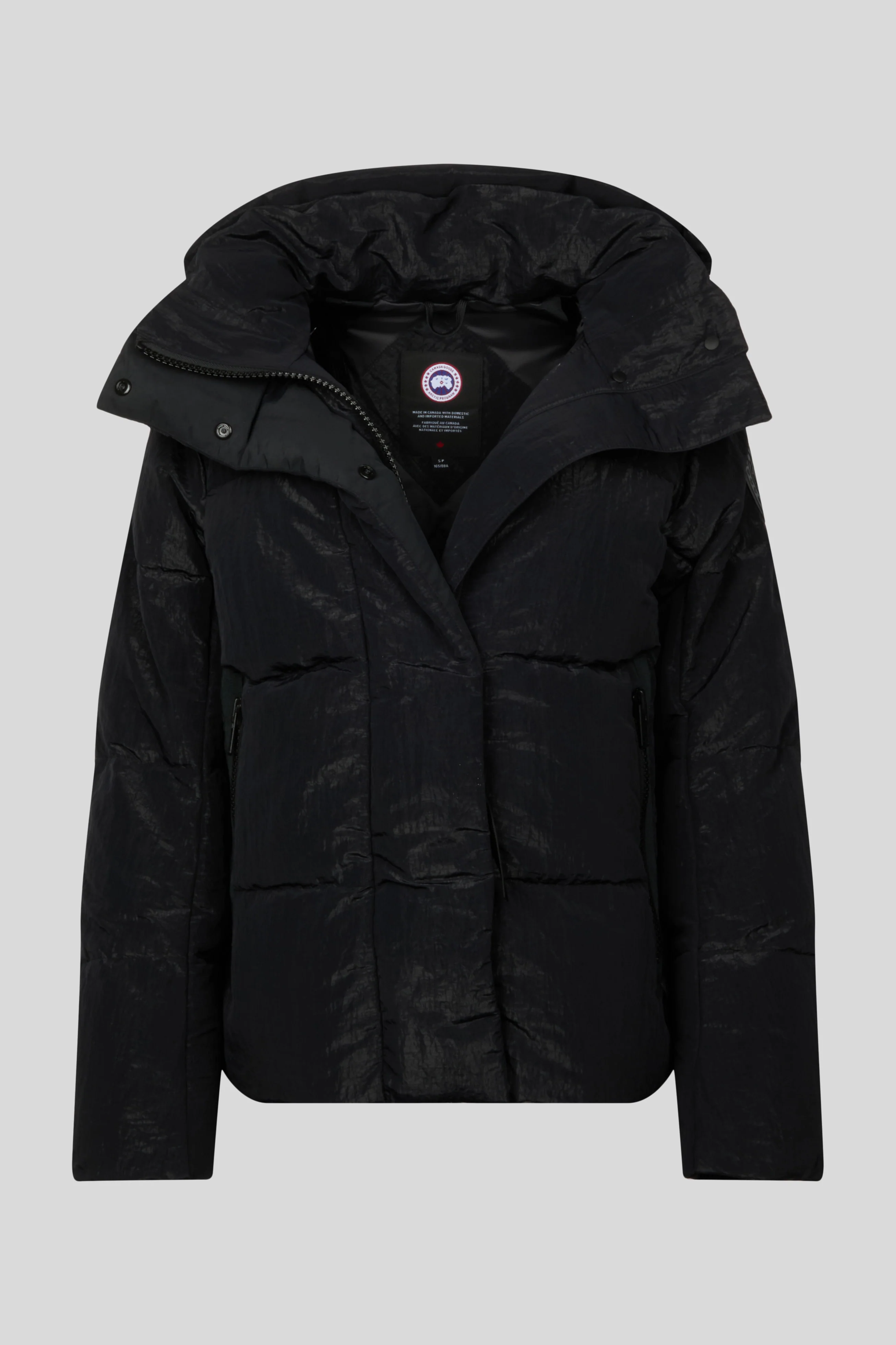 Junction Parka Black Label Shiny Crinkle