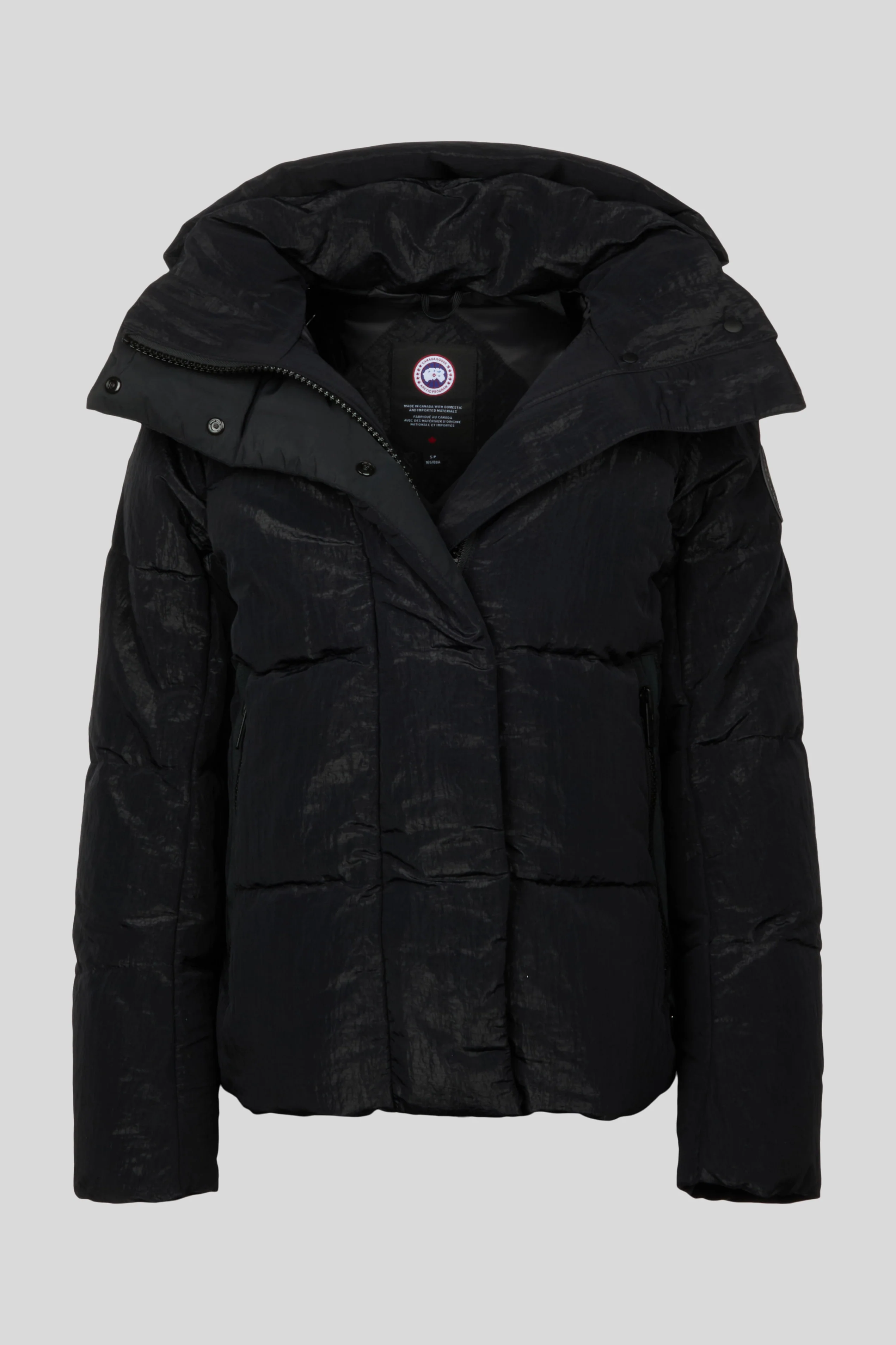 Junction Parka Black Label Shiny Crinkle