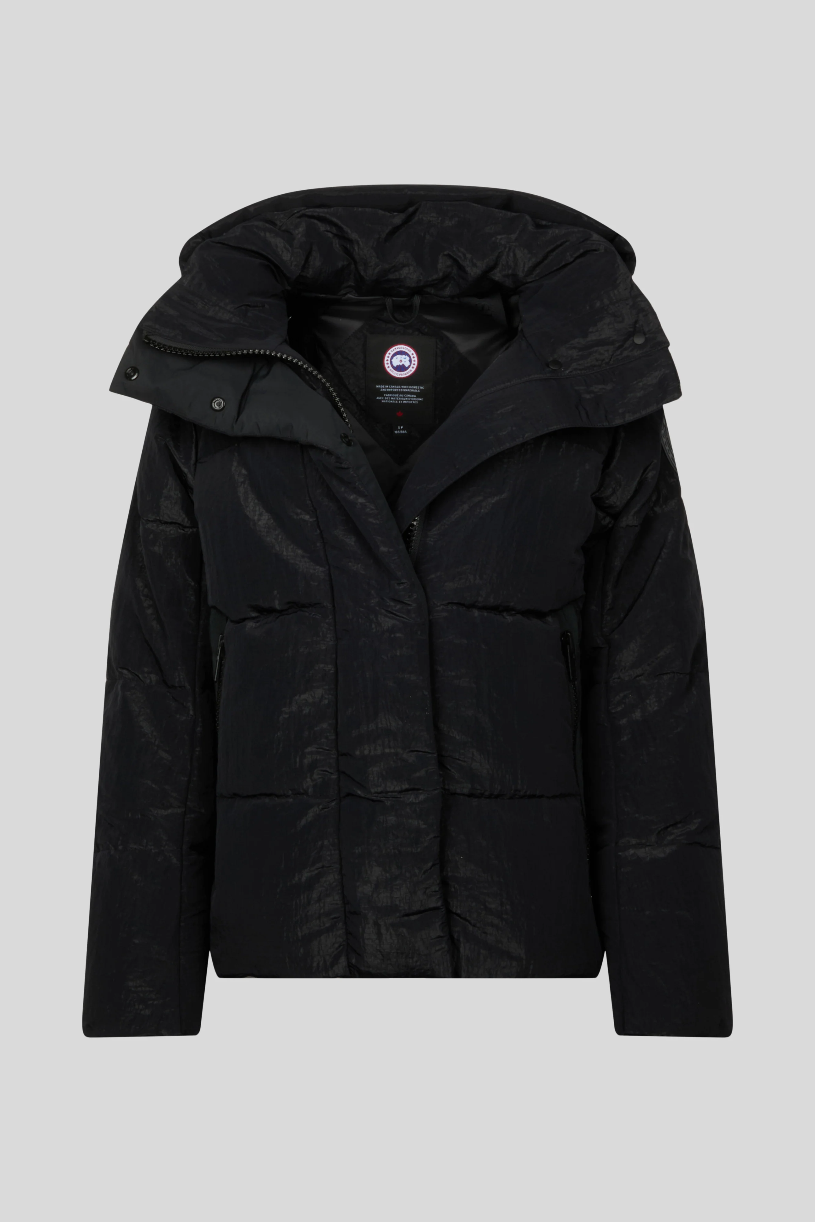 Junction Parka Black Label Shiny Crinkle