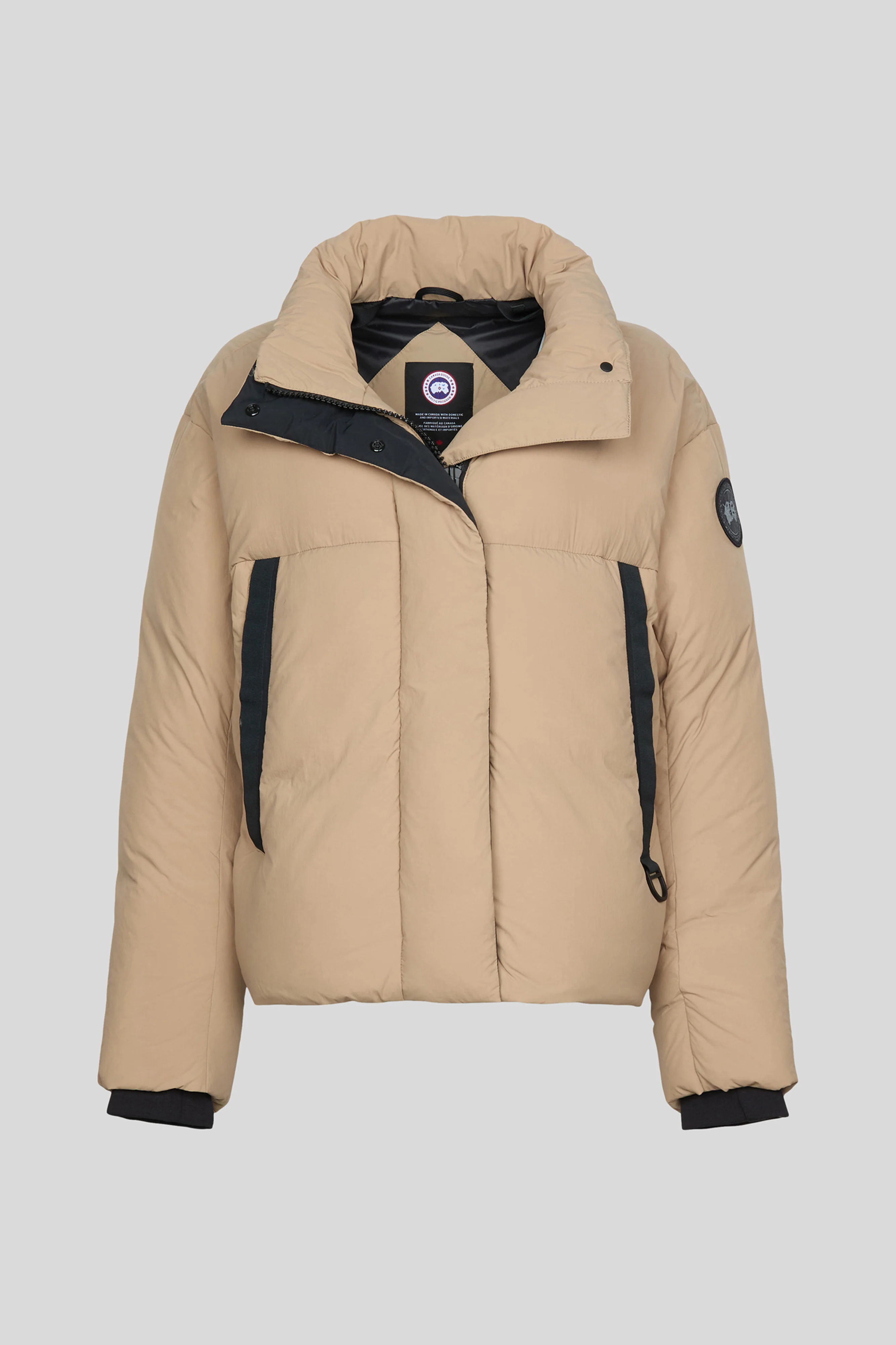 Junction Cropped Puffer Black Label