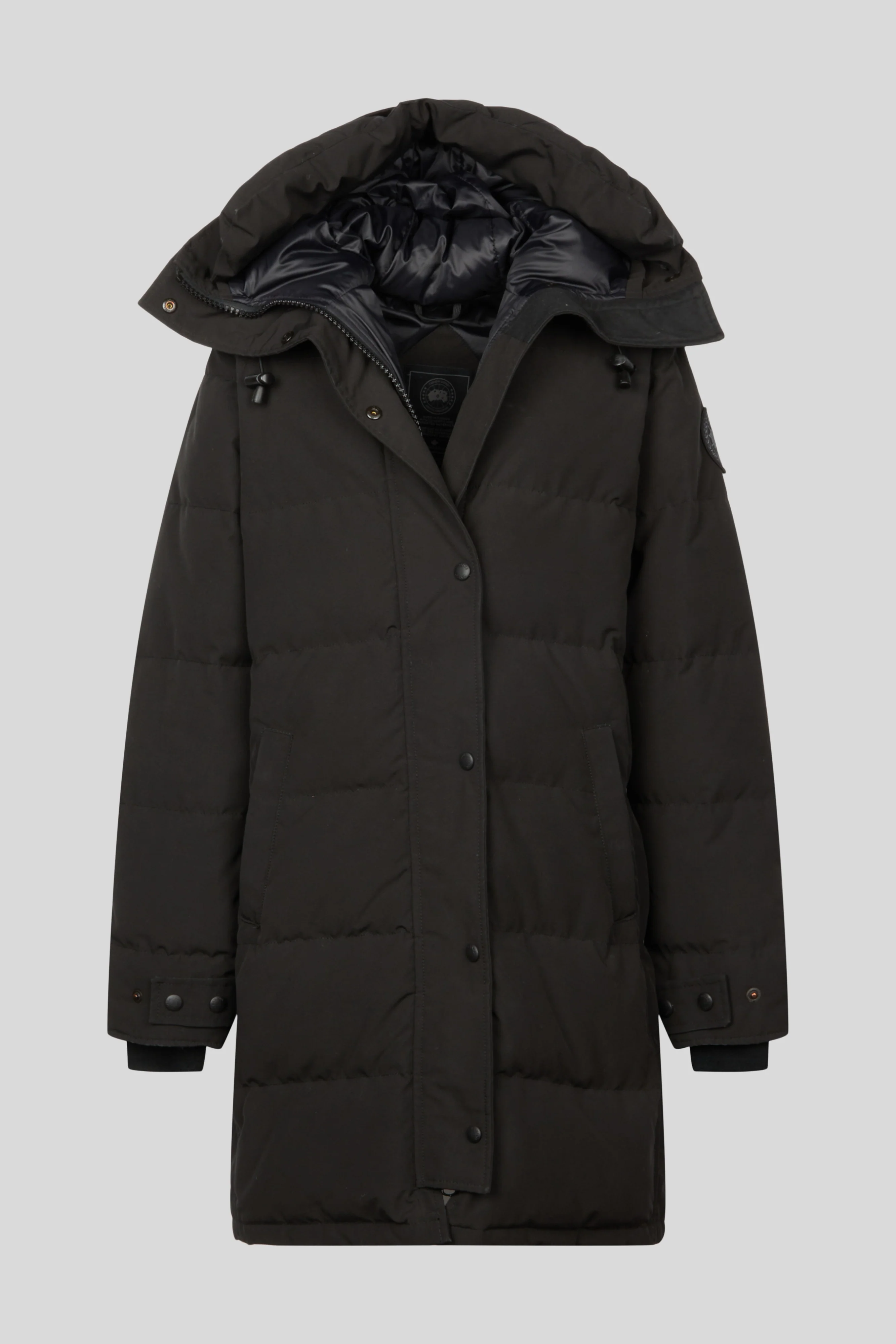 Shelburne Parka Black Label with Hood Trim