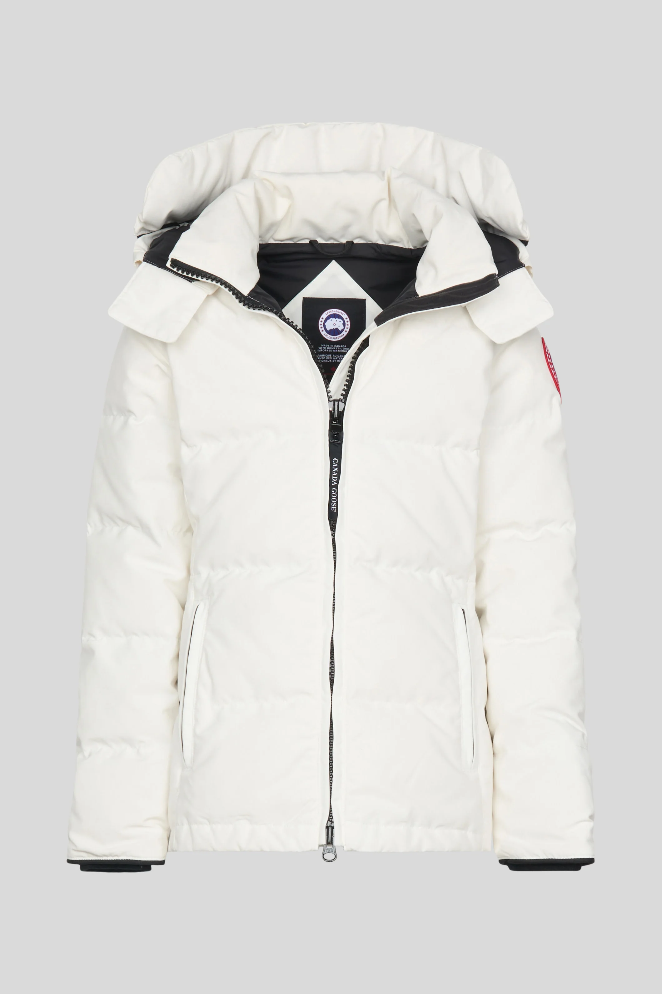 Chelsea Parka with Hood Trim