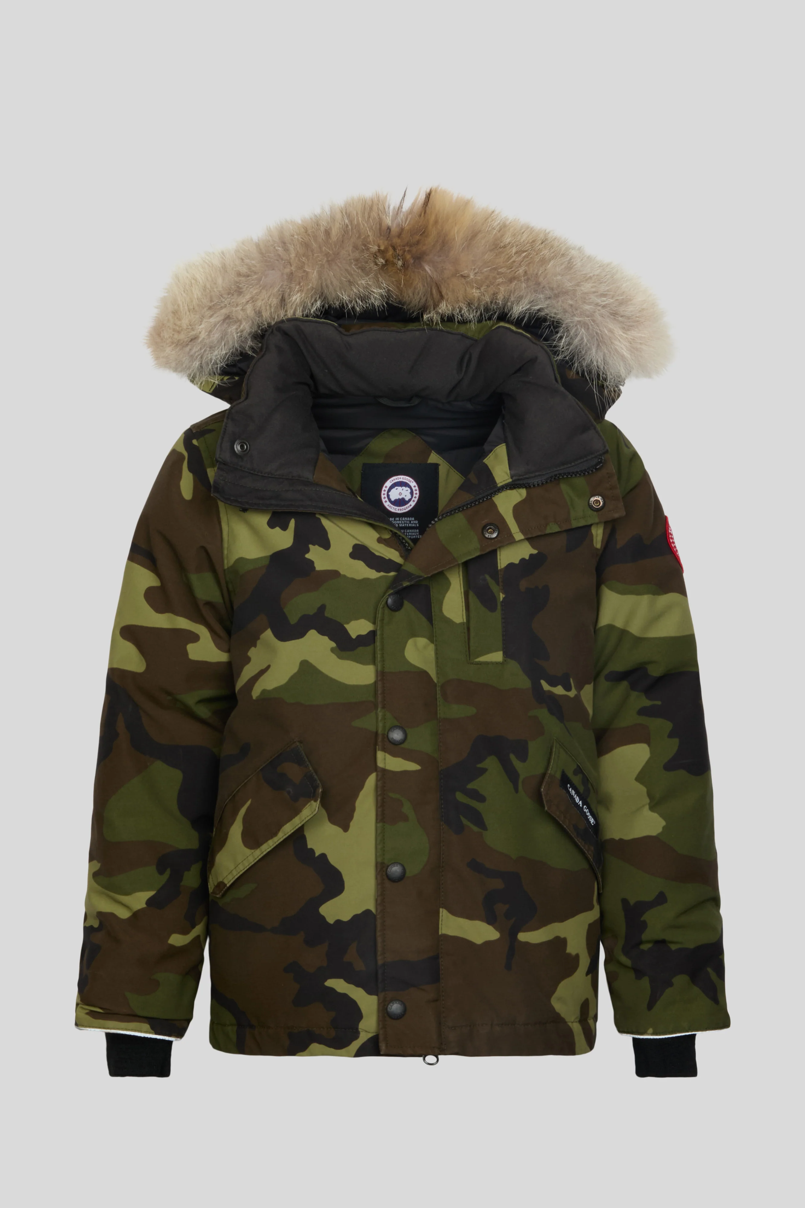 Youth Logan Parka Print