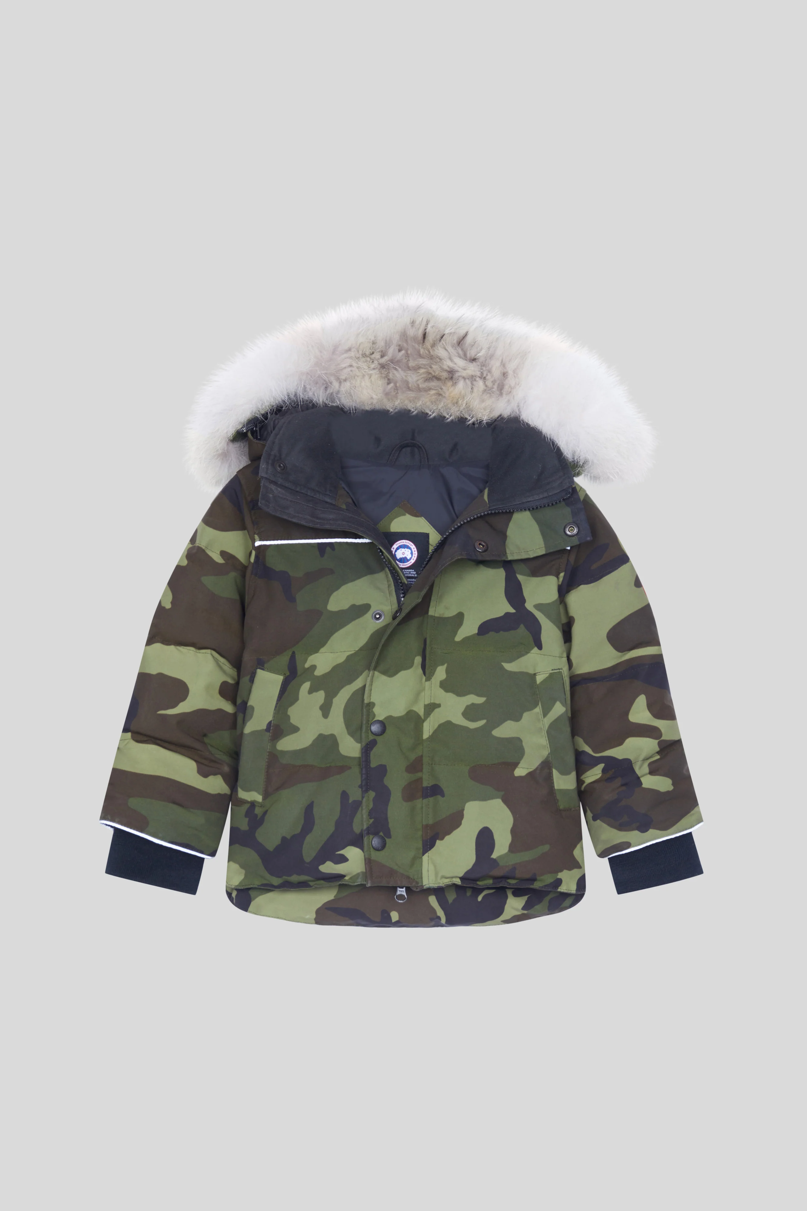 Kids Snowy Owl Parka Print