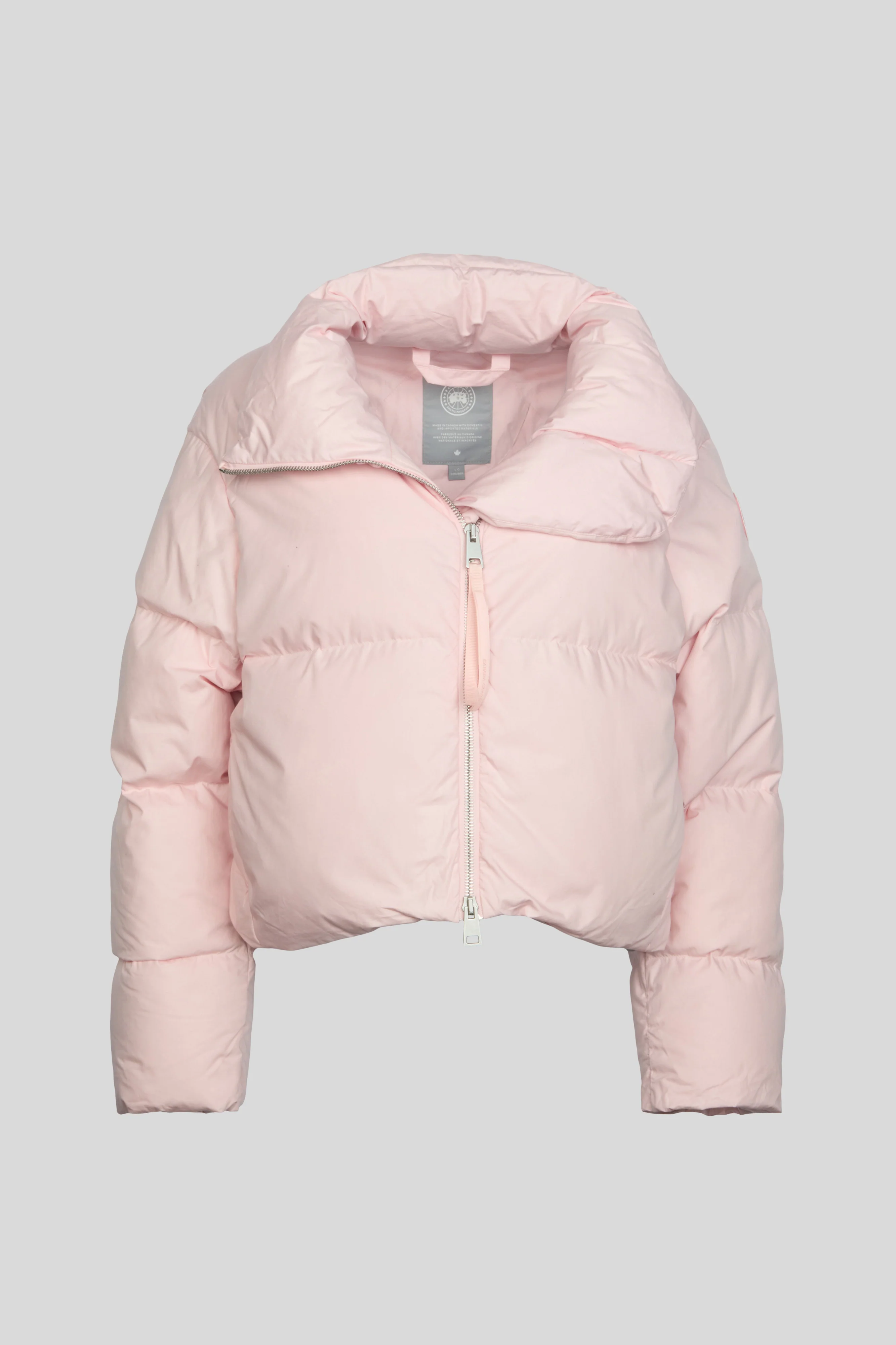 Garnet Cropped Puffer