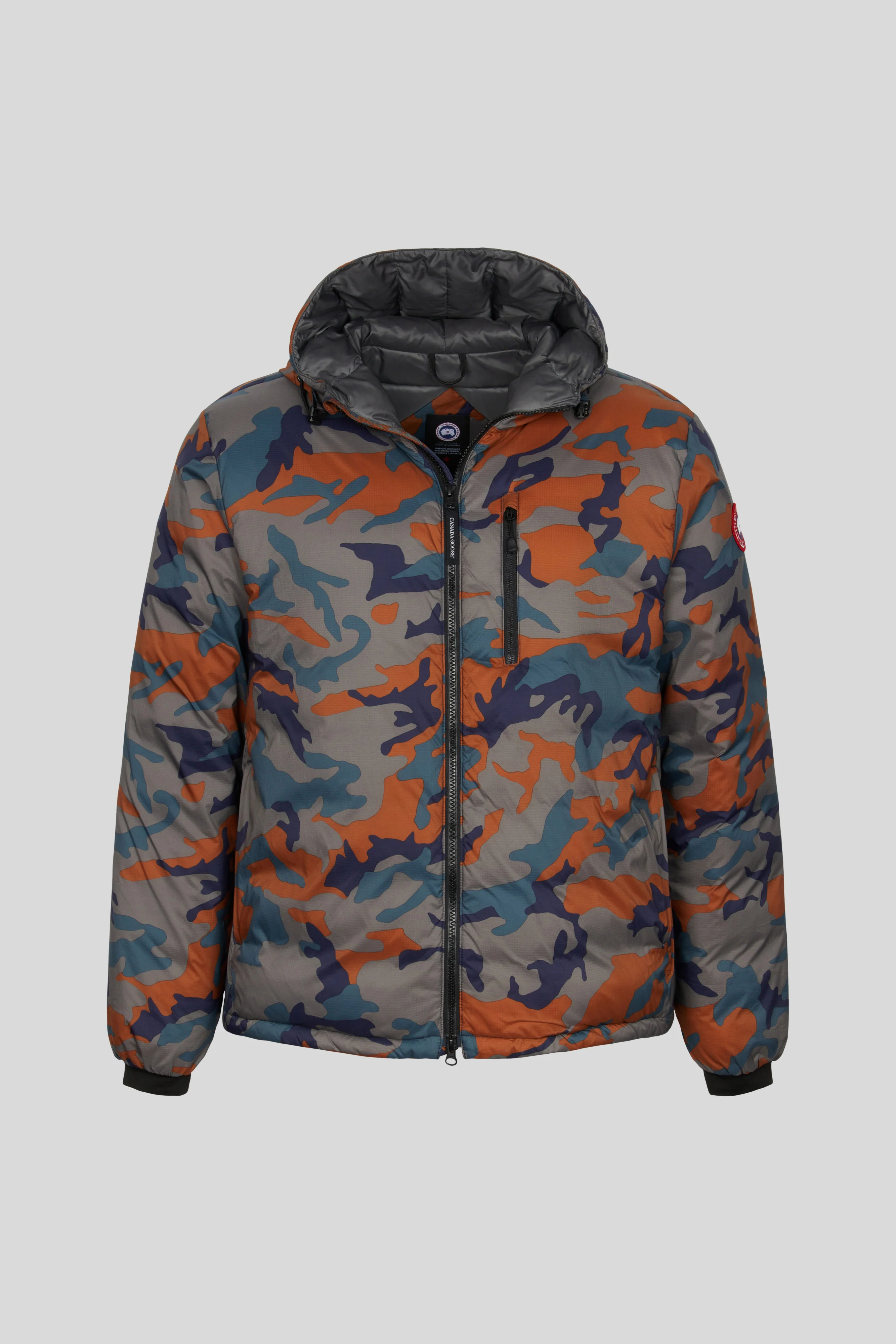 Men's Lodge Down Hoody Print
