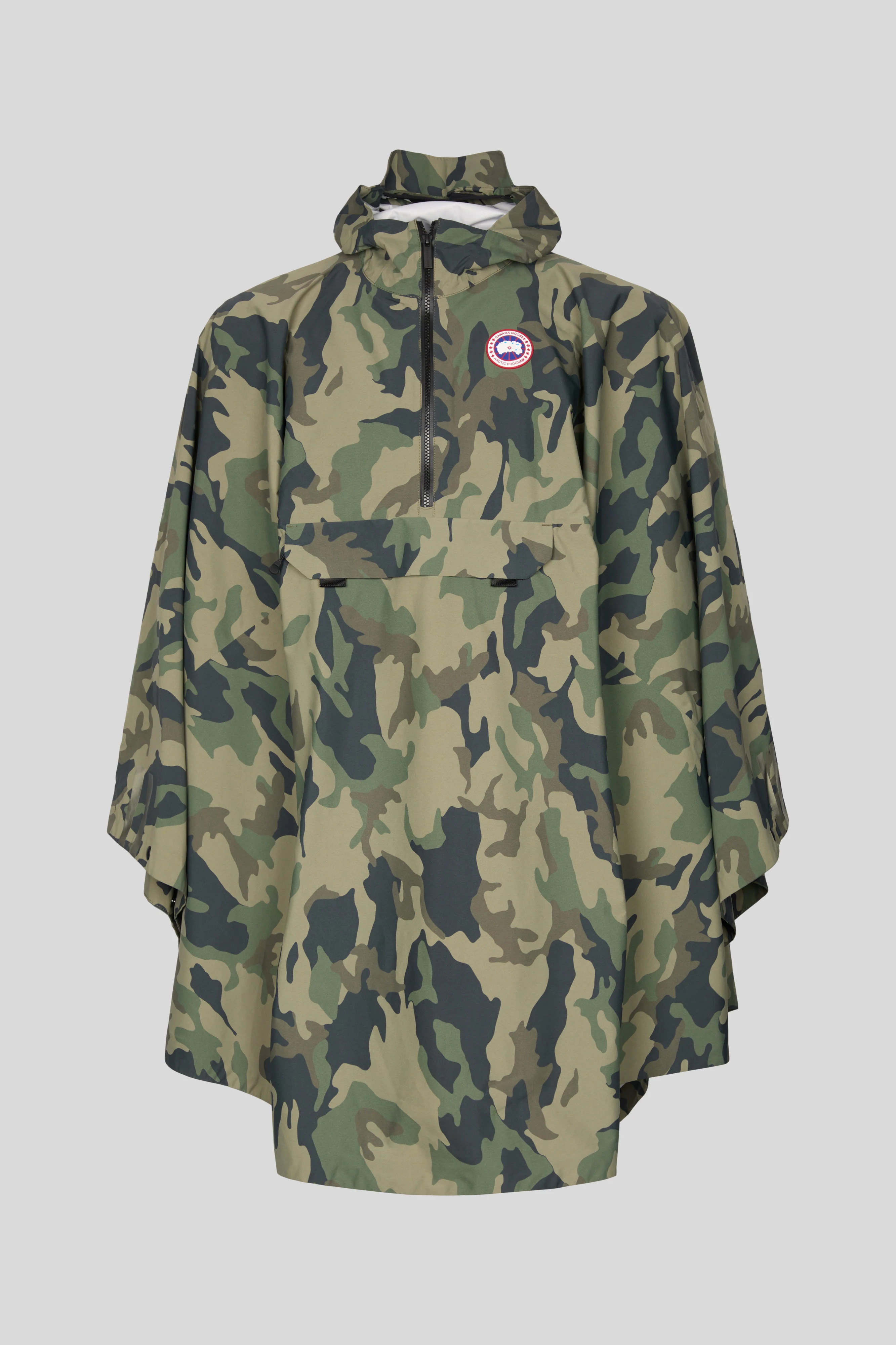 Field Poncho Print