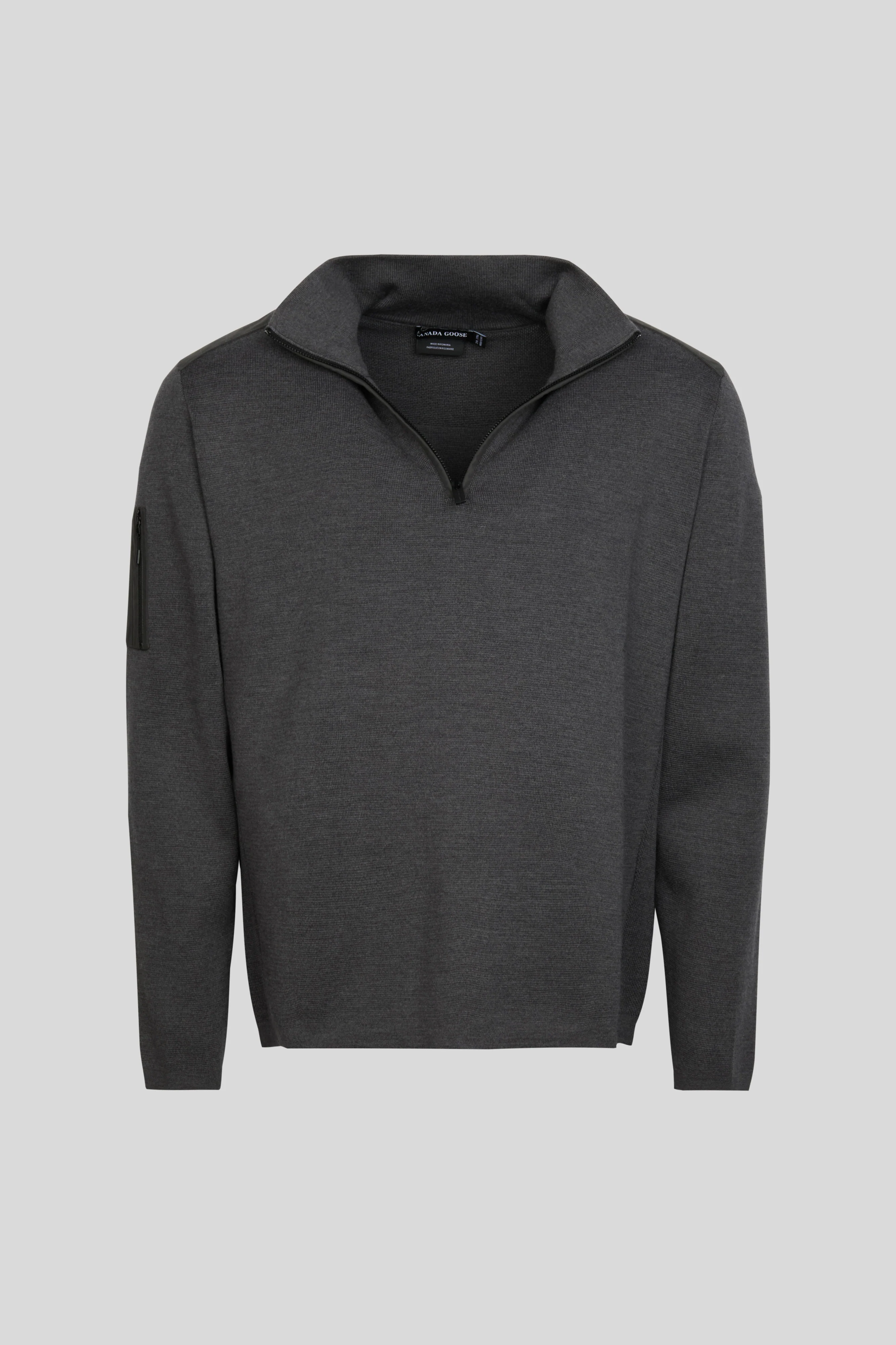 Stormont ¼ Zip Sweater Black Label