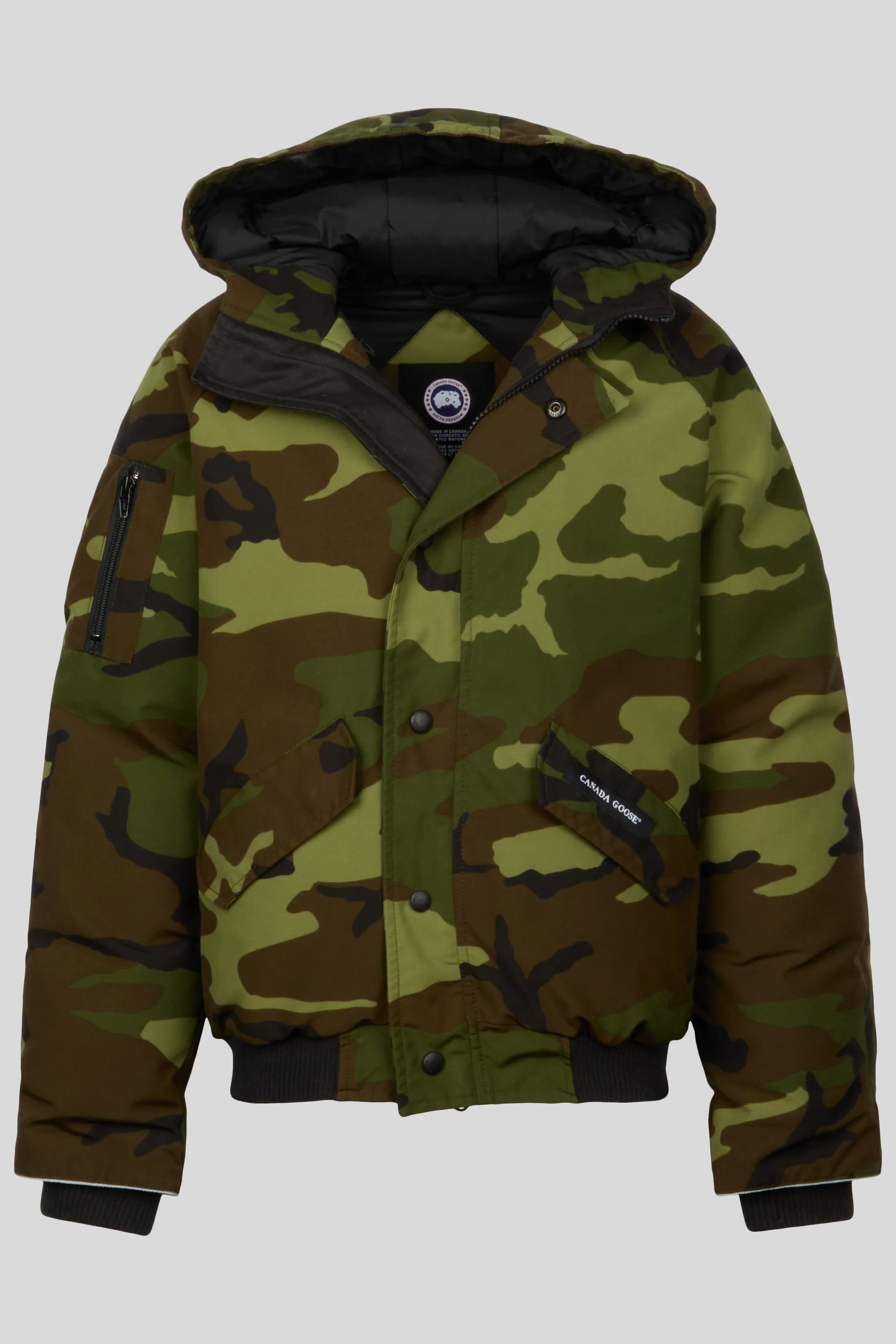 Youth Rundle Bomber Non-Fur Print