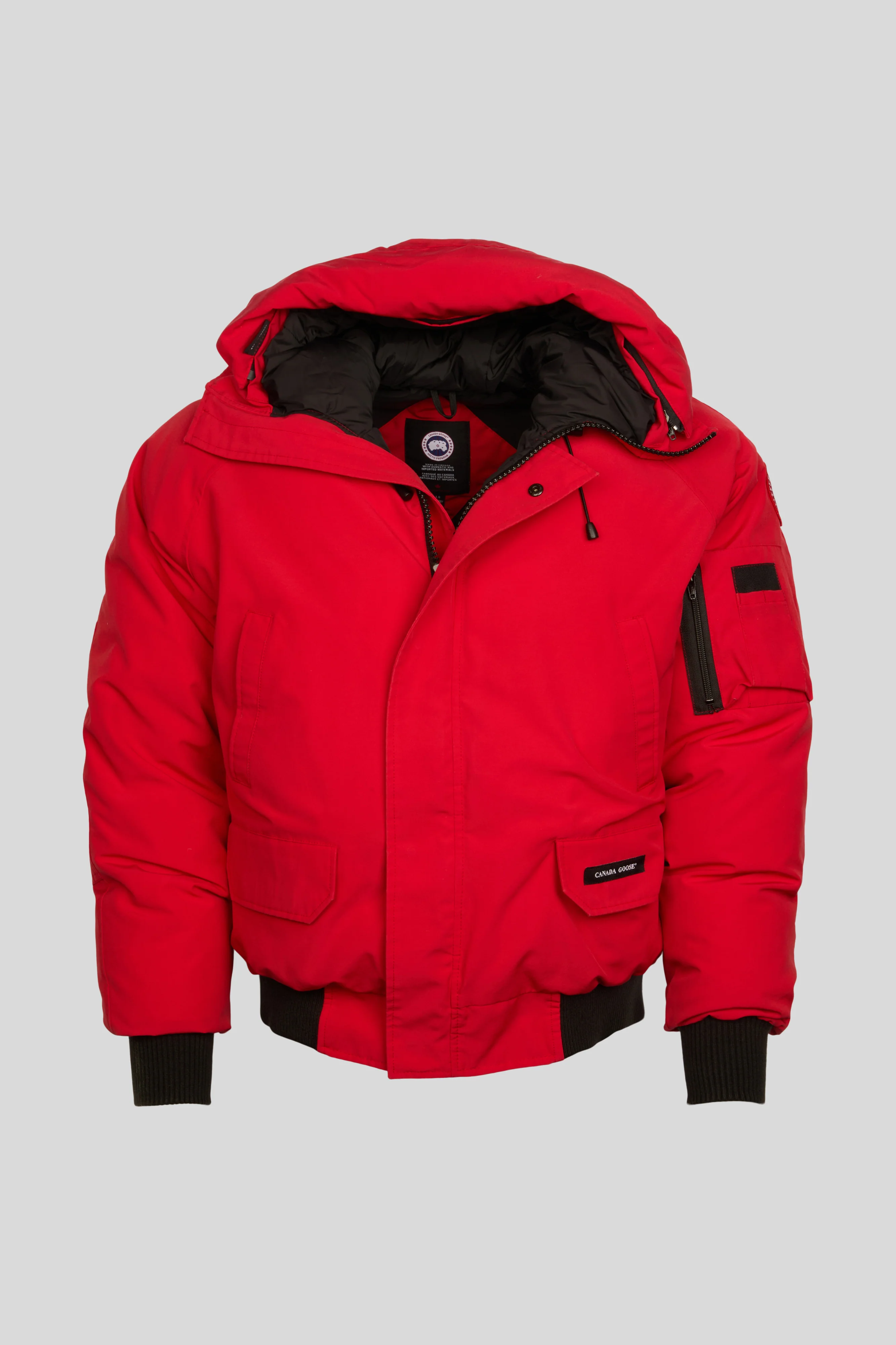 Chilliwack Bomber with Hood Trim