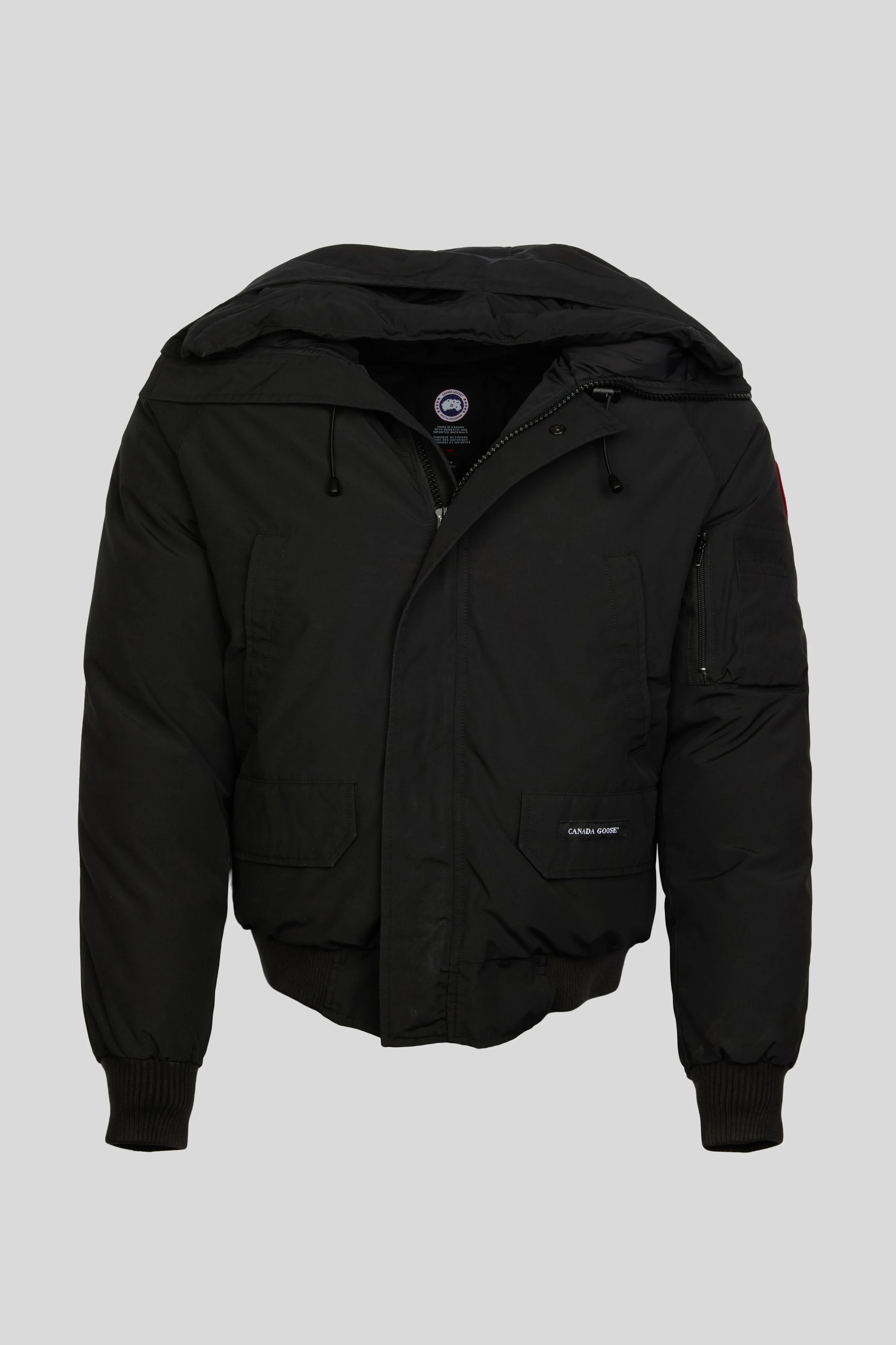 Chilliwack Bomber with Hood Trim