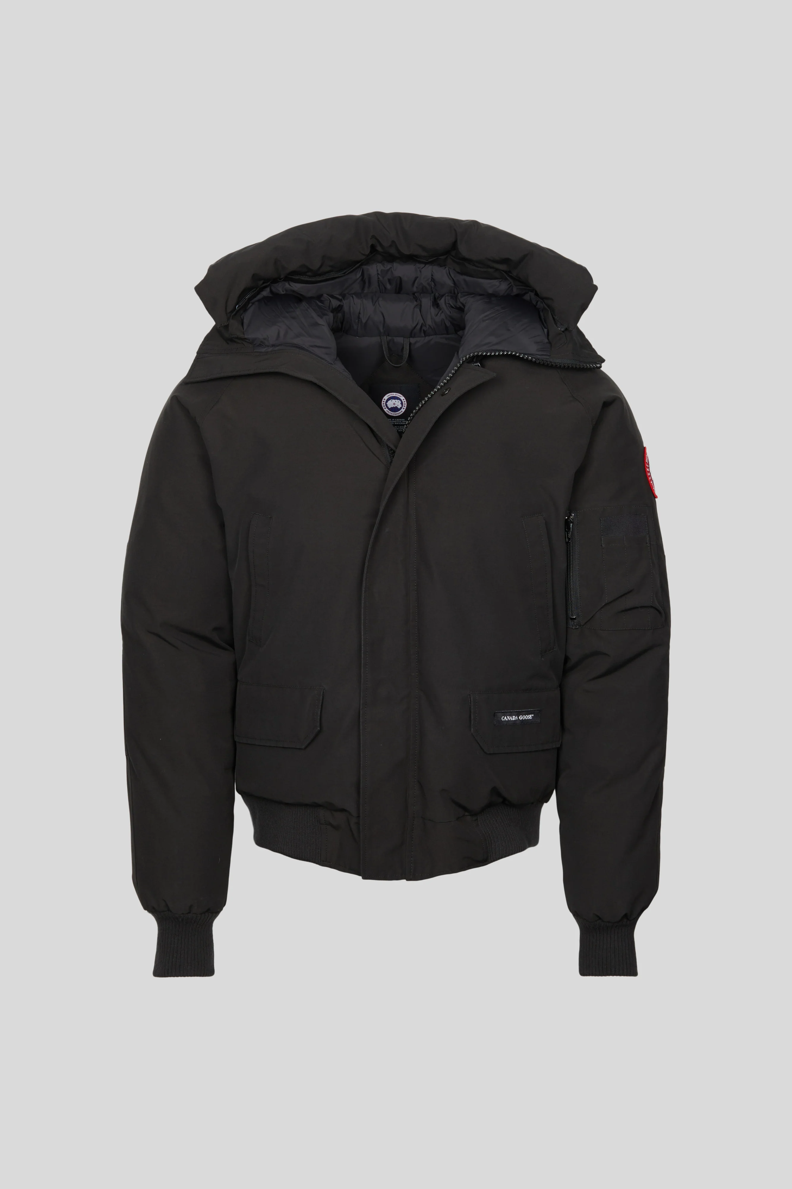 Chilliwack Bomber with Hood Trim
